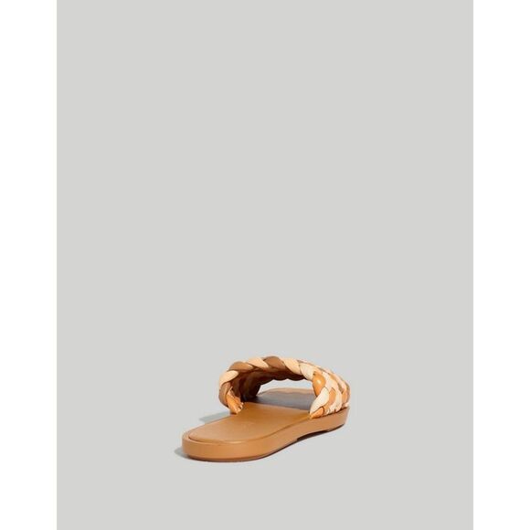Madewell 'The Suzi' Slide Sandal in Multi Woven Leather                      360 - Picture 4 of 14